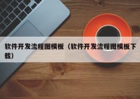 软件开发流程图模板（软件开发流程图模板下载）