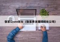 张家口seo优化（张家界关键词优化公司）